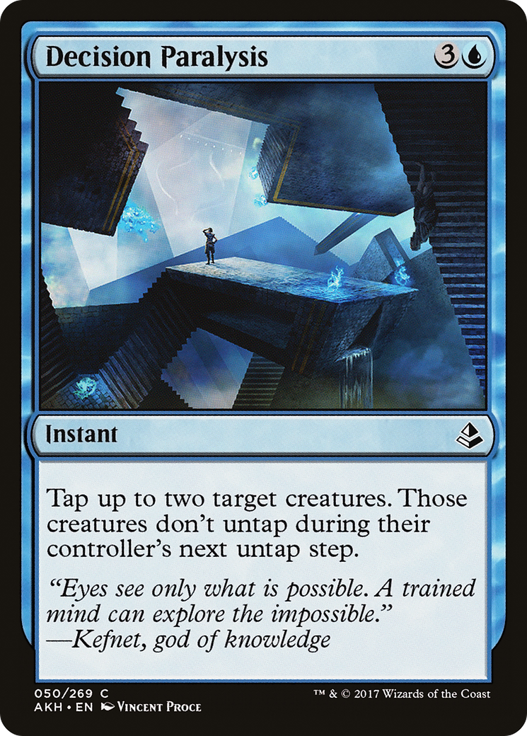 Decision Paralysis (AKH-050) - Amonkhet Foil