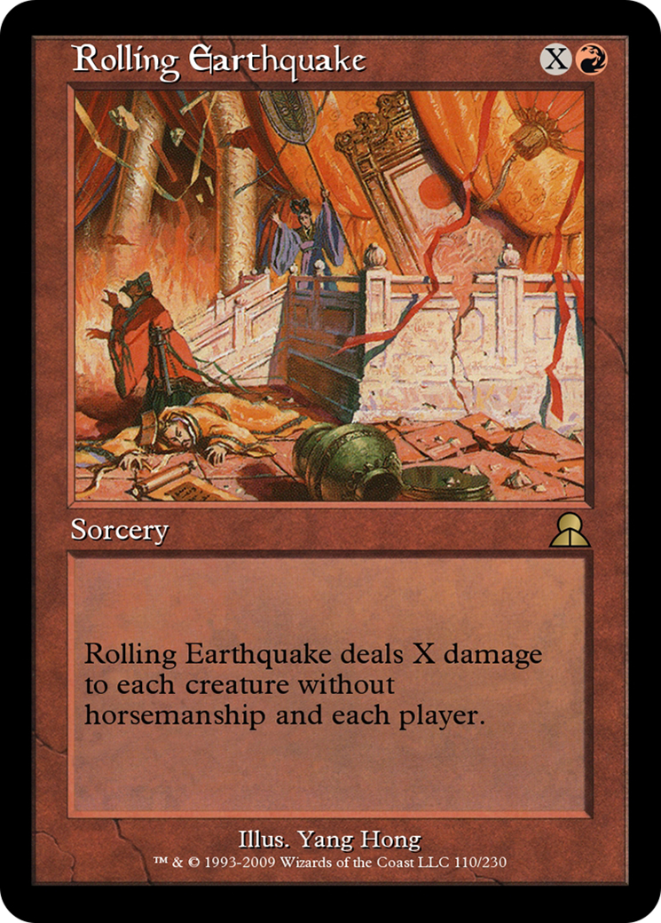 Rolling Earthquake (ME3-110) - Masters Edition III Foil