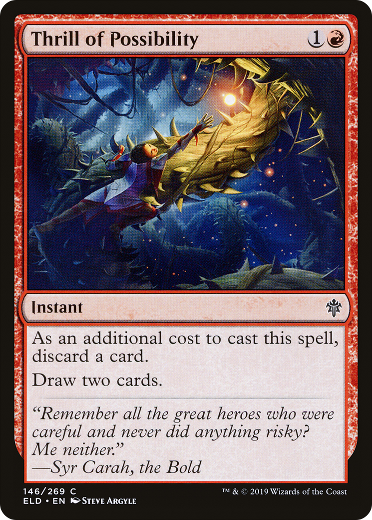 Thrill of Possibility (ELD-146) - Throne of Eldraine Foil