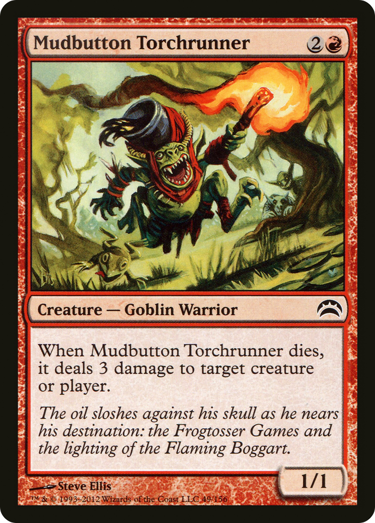 Mudbutton Torchrunner (PC2-049) - Planechase 2012 Foil