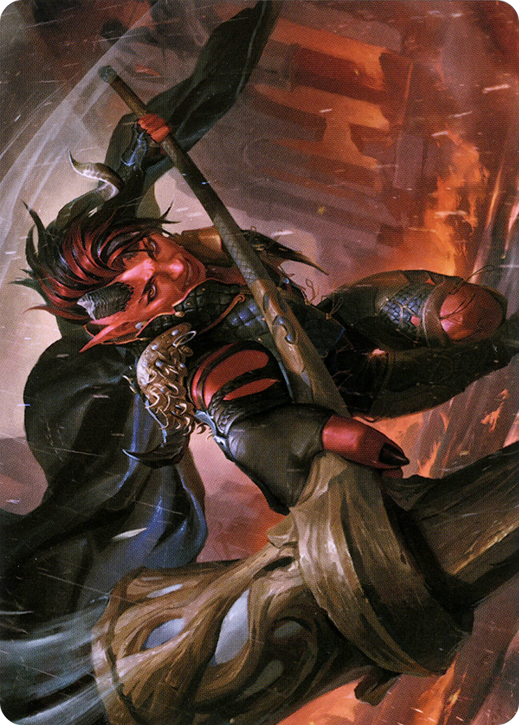 Karlach, Fury of Avernus // Karlach, Fury of Avernus (ACLB-034) - Battle for Baldur's Gate Art Series (Borderless) Foil