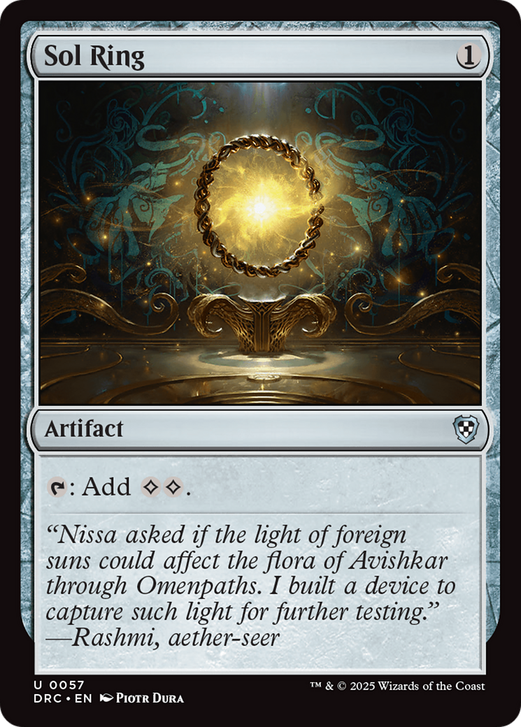 Sol Ring (0057) (DRC-057) - Commander: Aetherdrift