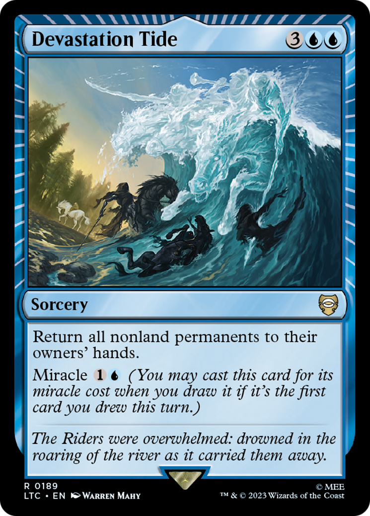 Devastation Tide (LTC-189) - Tales of Middle-earth Commander: (miracle)