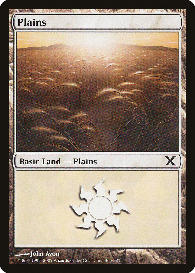Plains (365) (10E-365) - Tenth Edition