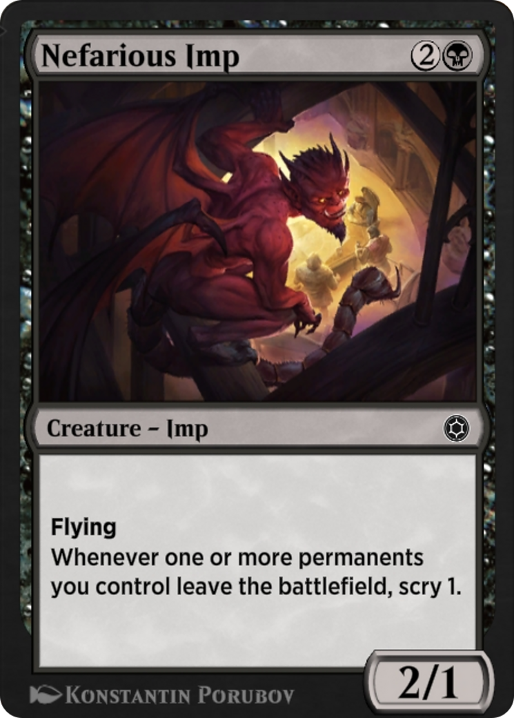 Nefarious Imp (HBG-164) - Alchemy Horizons: Baldur's Gate