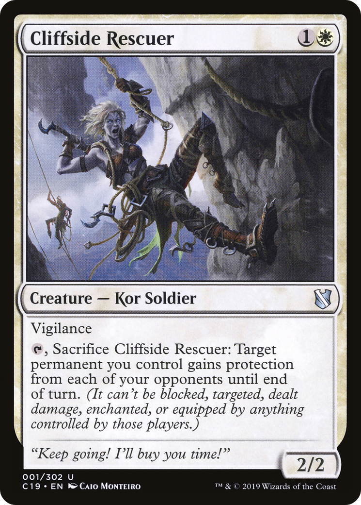 Cliffside Rescuer (C19-001) - Commander 2019