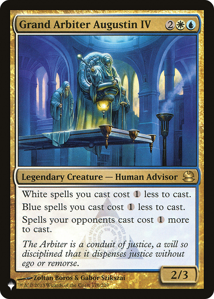 Grand Arbiter Augustin IV (LIST-176/229) - The List