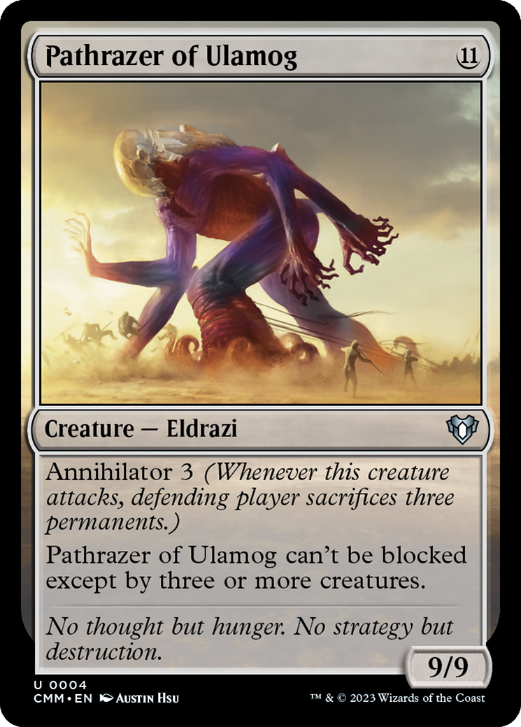 Pathrazer of Ulamog (CMM-004) - Commander Masters Foil
