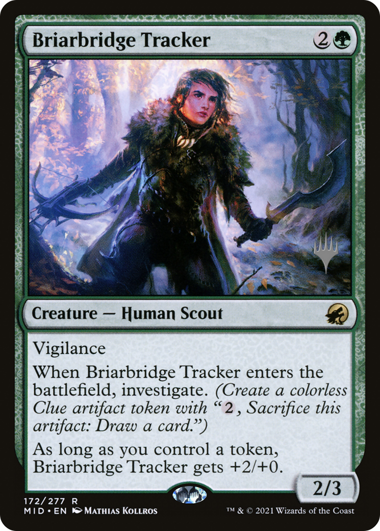 Briarbridge Tracker (PPMID-172P) - Innistrad: Midnight Hunt Promos
