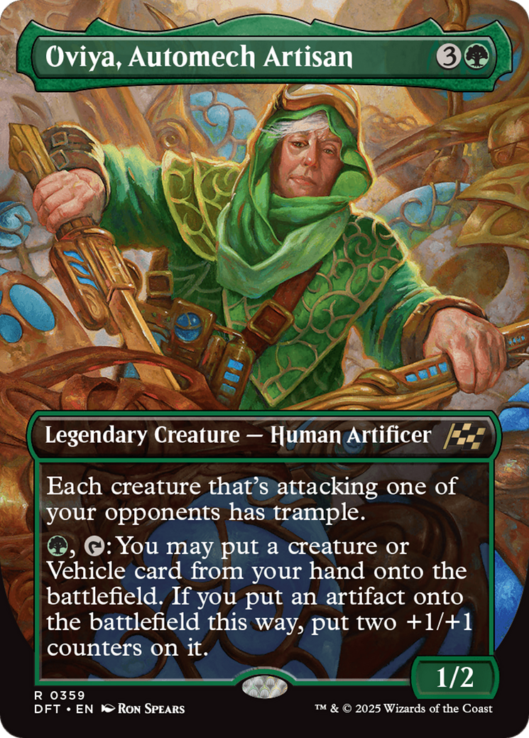 Oviya, Automech Artisan (Borderless) (DFT-359) - Aetherdrift (Borderless)