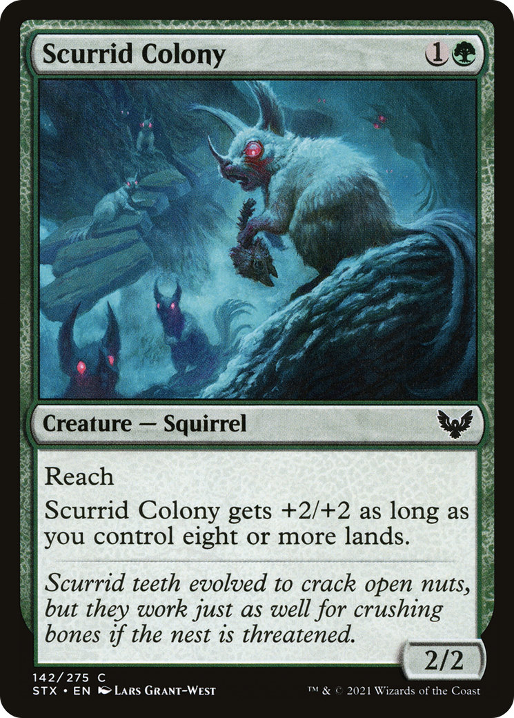 Scurrid Colony (STX-142) - Strixhaven: School of Mages