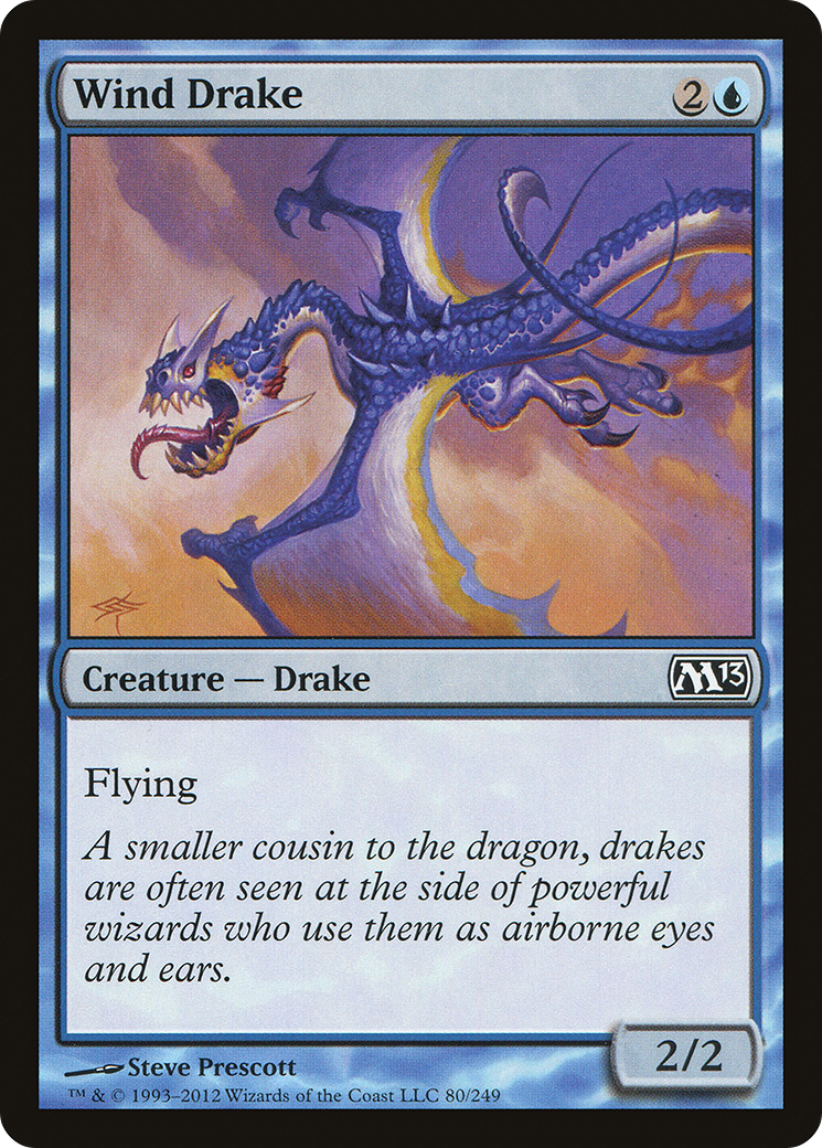 Wind Drake (M13-080) - Magic 2013 Foil