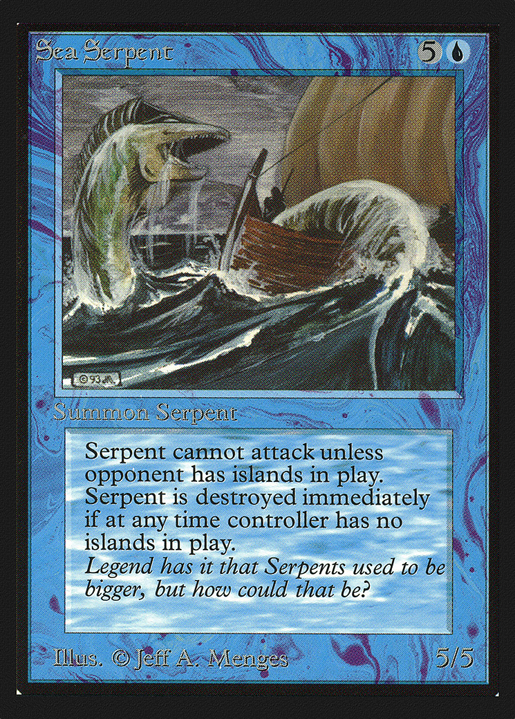 Sea Serpent (IE) (IED-) - Intl. Collectors' Edition