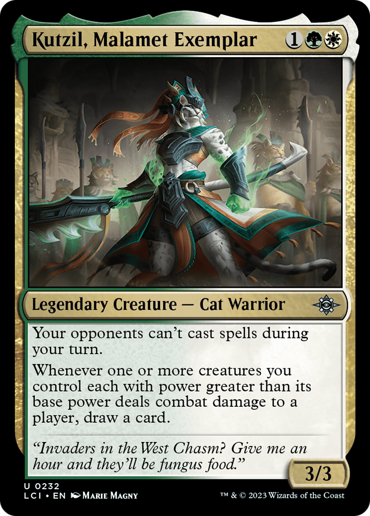 Kutzil, Malamet Exemplar (LCI-232) - The Lost Caverns of Ixalan Foil