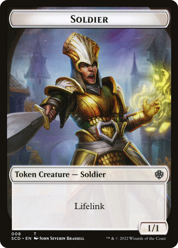 Soldier (TSCD-008) - Starter Commander Deck Tokens Foil
