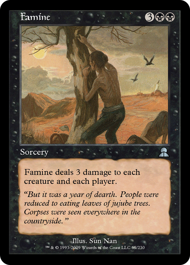 Famine (ME3-065) - Masters Edition III