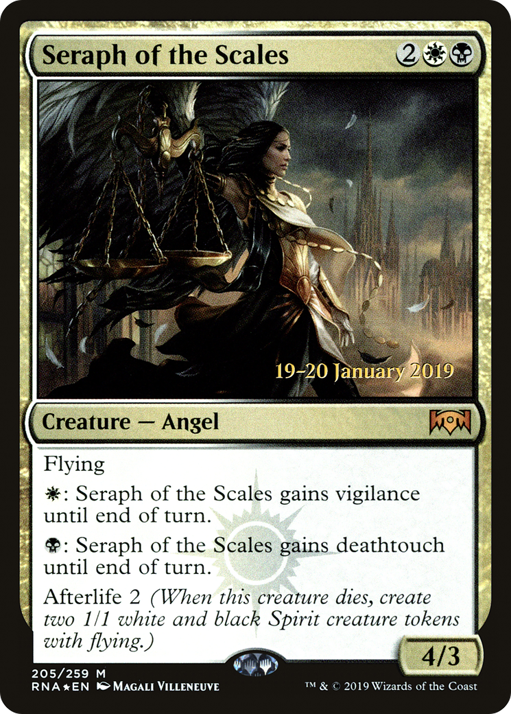 Seraph of the Scales (PRE-205) - Ravnica Allegiance Promos Foil