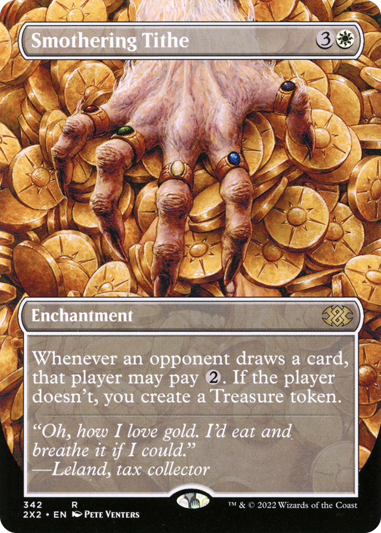 Smothering Tithe (Borderless) (2X2-342) - Double Masters 2022 (Borderless)