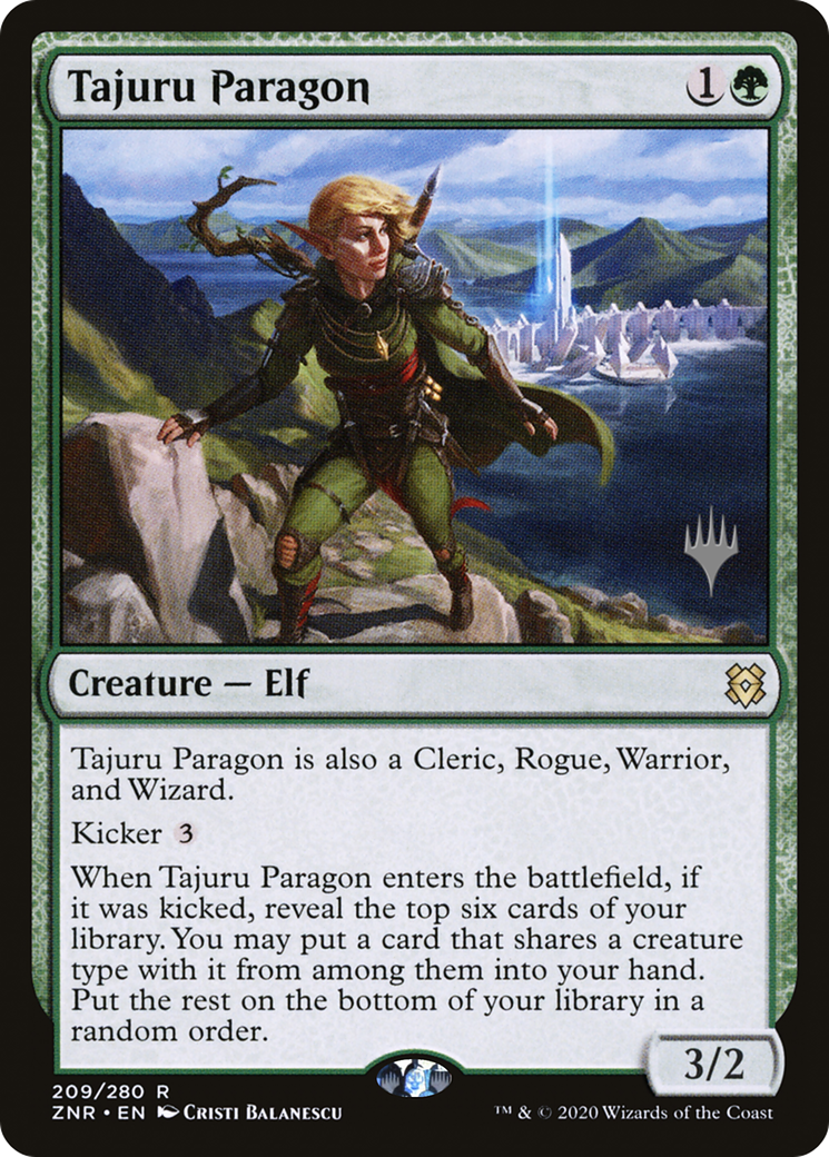 Tajuru Paragon (PPZNR-209P) - Zendikar Rising Promos Foil