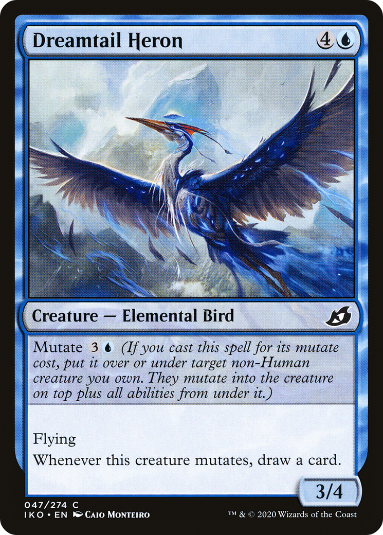 Dreamtail Heron (IKO-047) - Ikoria: Lair of Behemoths
