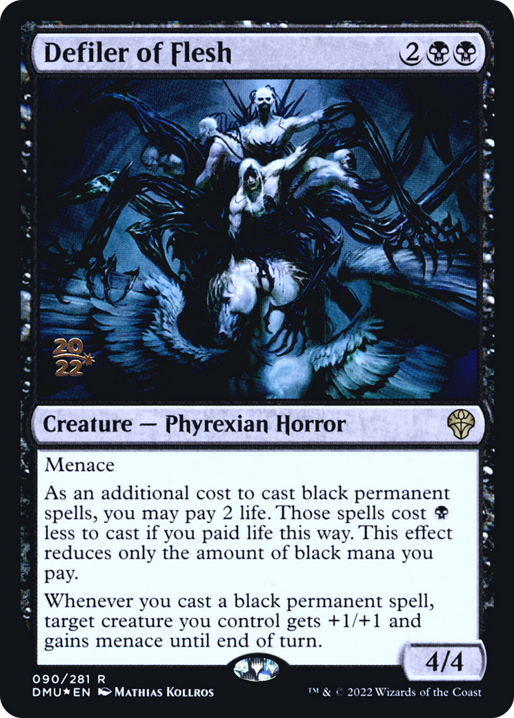 Defiler of Flesh (PRE-090) - Dominaria United Promos Foil