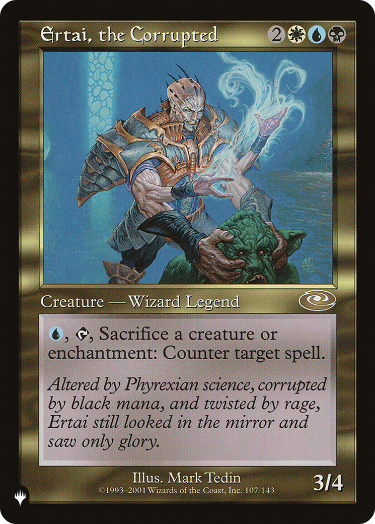 Ertai, the Corrupted (LIST-107/143) - The List