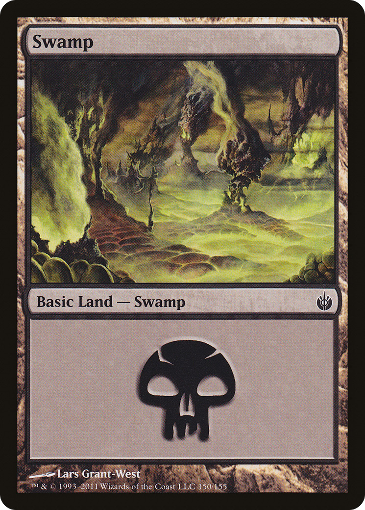 Swamp (150) (MBS-150) - Mirrodin Besieged
