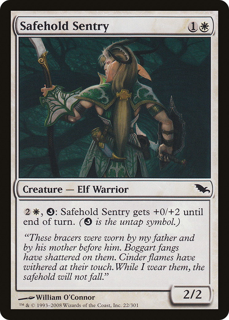 Safehold Sentry (SHM-022) - Shadowmoor