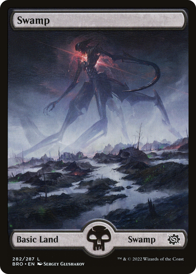Swamp (282) - Full Art (BRO-282) - The Brothers' War