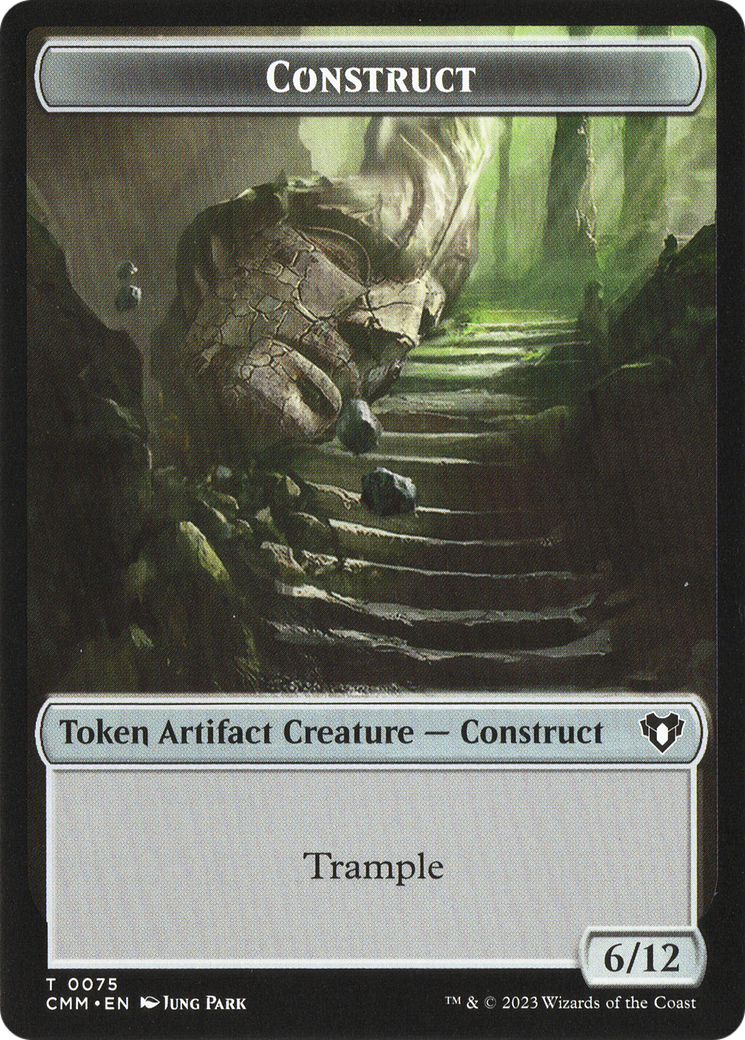 Construct (TCMM-075) - Commander Masters Tokens