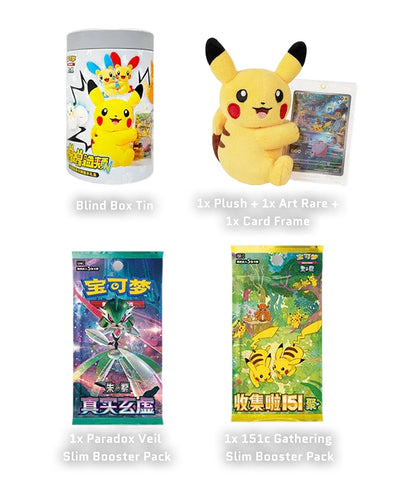 Pokémon: Electric Plush Cuddle Cheek Series Blind Box