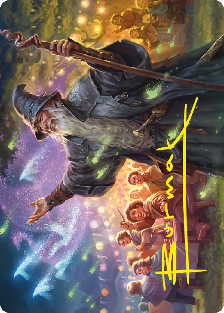 Gandalf, Friend of the Shire // Gandalf, Friend of the Shire (ALTR-005) - Tales of Middle-earth Art Series (Borderless) Foil