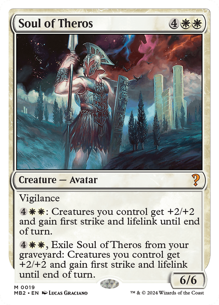 Soul of Theros (White Border) (MB2-019) - Mystery Booster 2