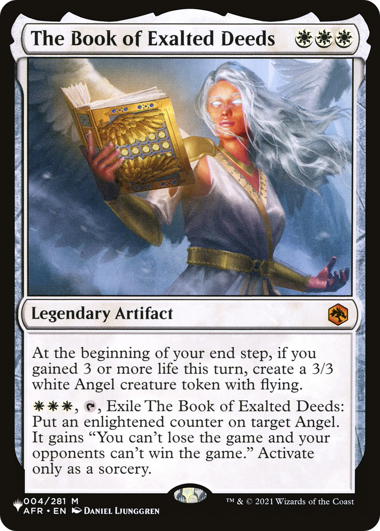 The Book of Exalted Deeds (LIST-004) - The List