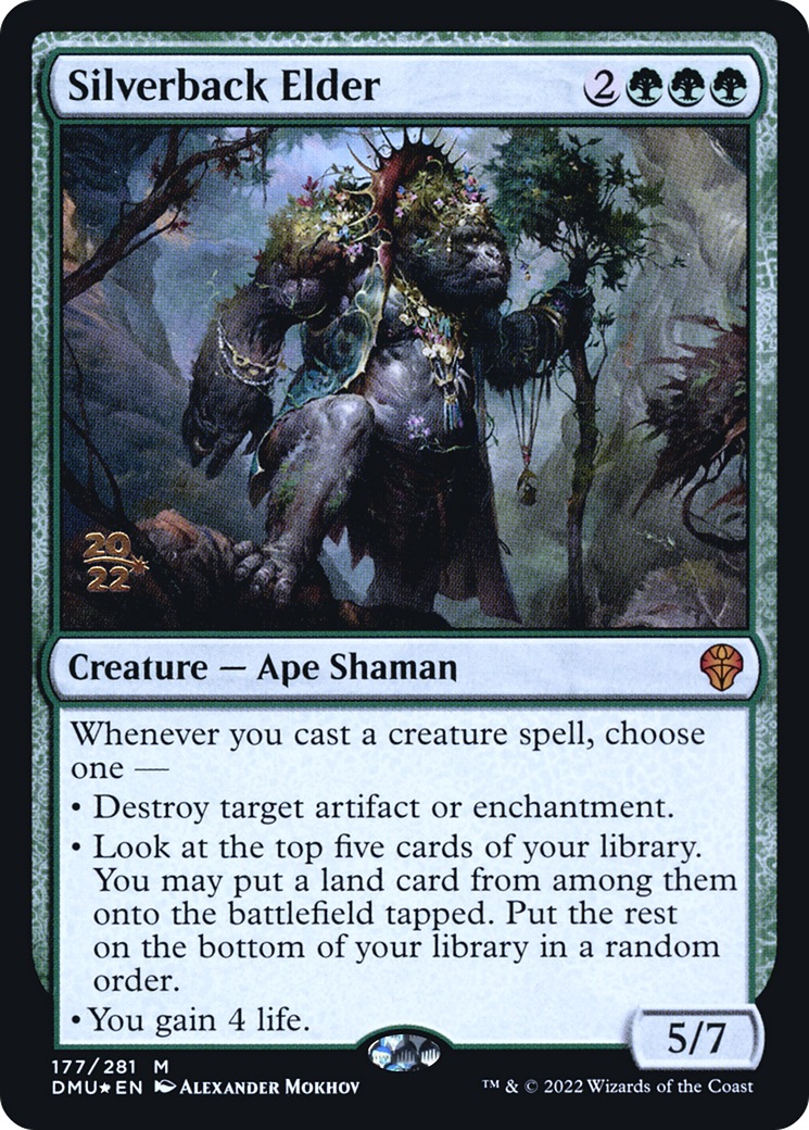 Silverback Elder (PRE-177) - Dominaria United Promos Foil