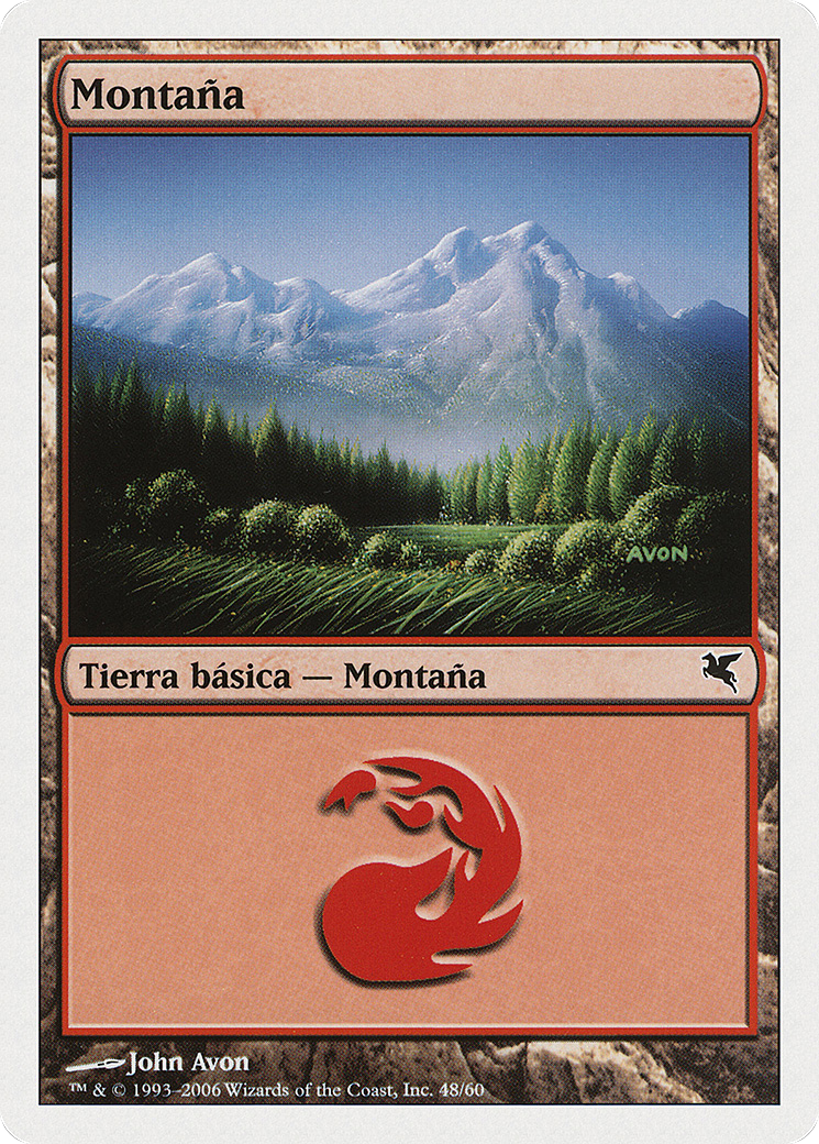 Mountain (Italian) - "Montagna" (C48) (PSAL-C48) - Salvat 2005