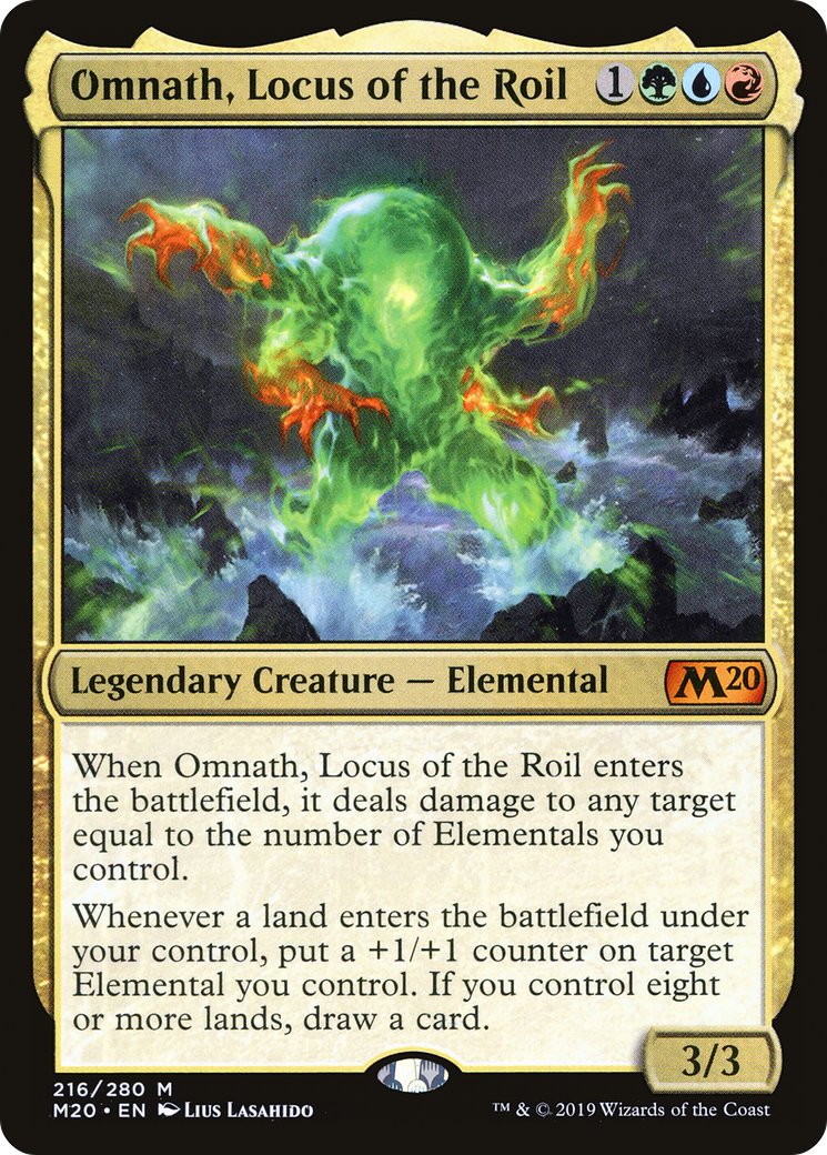 Omnath, Locus of the Roil [Core Set 2020]