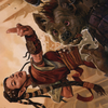 Half-Elf Monk // Half-Elf Monk (AAFR-028) - Adventures in the Forgotten Realms Art Series (Borderless)