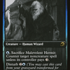 Malevolent Hermit (DBL-061) - Innistrad: Double Feature: (Double Faced Transform)