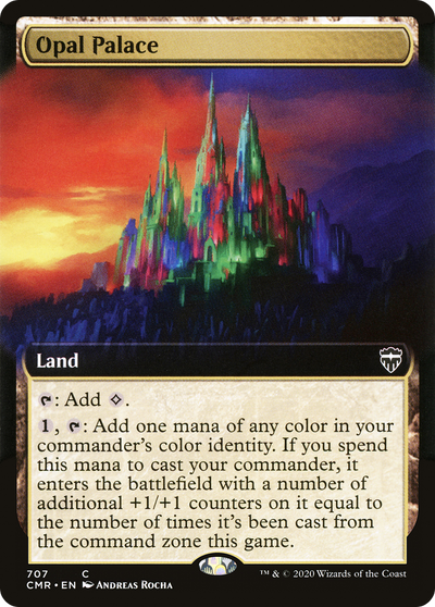 Opal Palace (Extended Art) (CMR-707) - Commander Legends: (Extended Art)