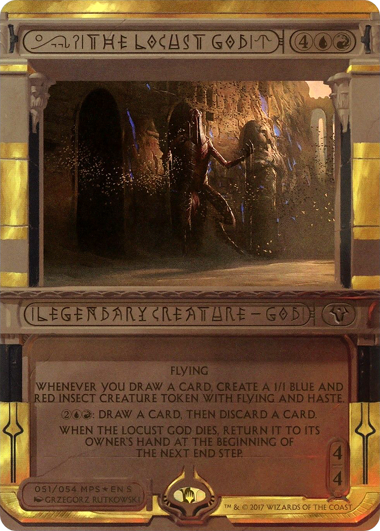 The Locust God (MPS2-051) - Amonkhet Invocations (Borderless) Foil