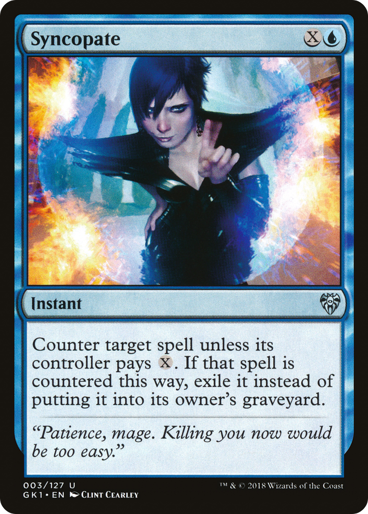Syncopate (GR1-003) - GRN Guild Kit