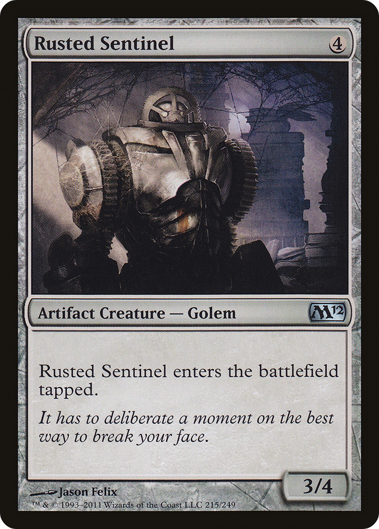 Rusted Sentinel (M12-215) - Magic 2012