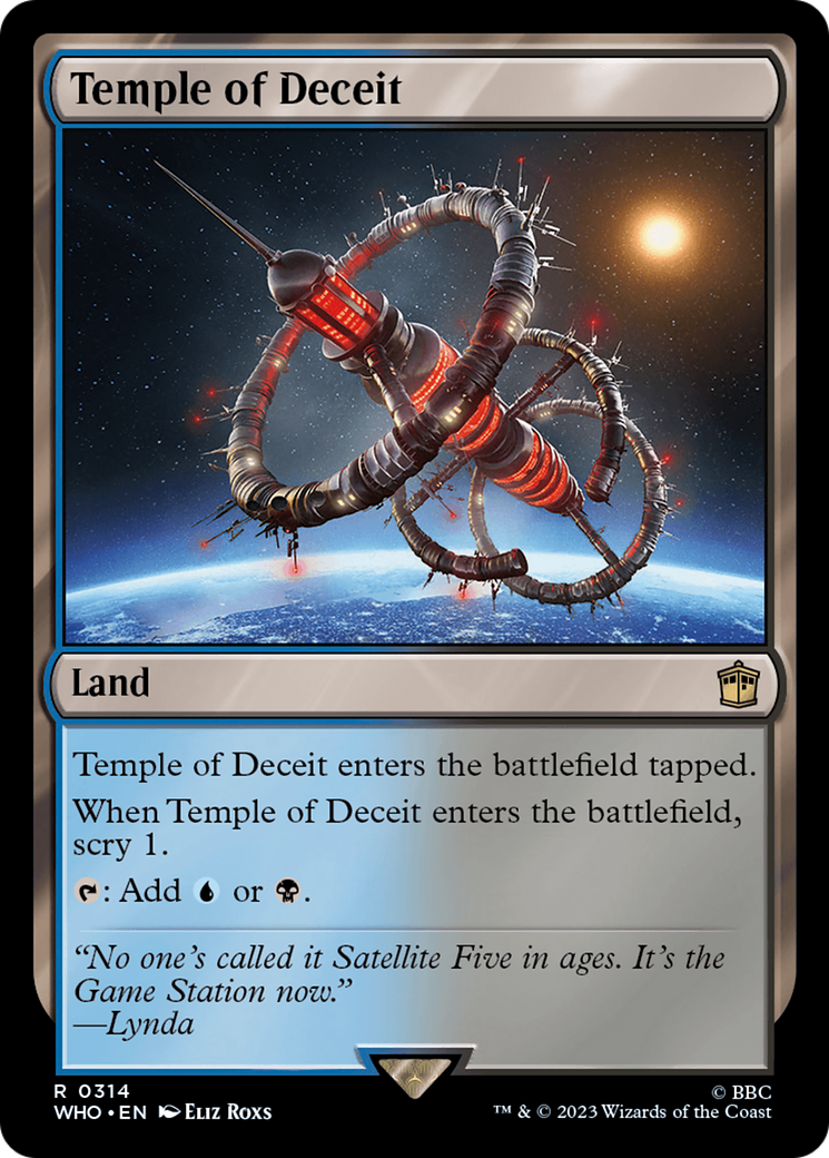 Temple of Deceit (WHO-314) - Doctor Who Foil