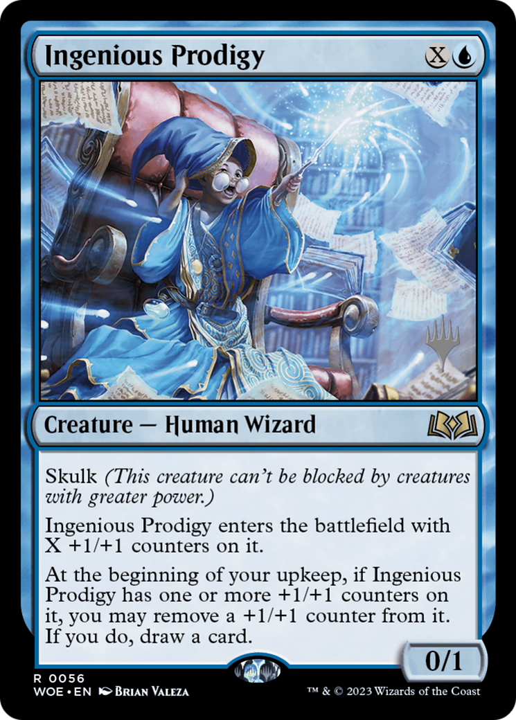 Ingenious Prodigy (PPWOE-056) - Wilds of Eldraine Promos Foil