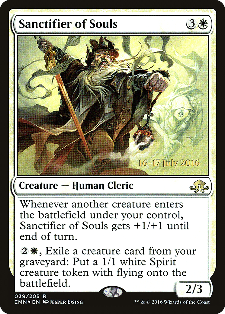 Sanctifier of Souls (PRE-039) - Eldritch Moon Promos Foil
