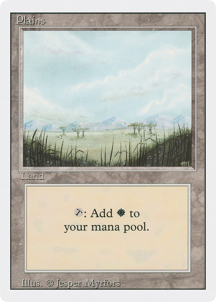 Plains (B) (3ED-294) - Revised Edition