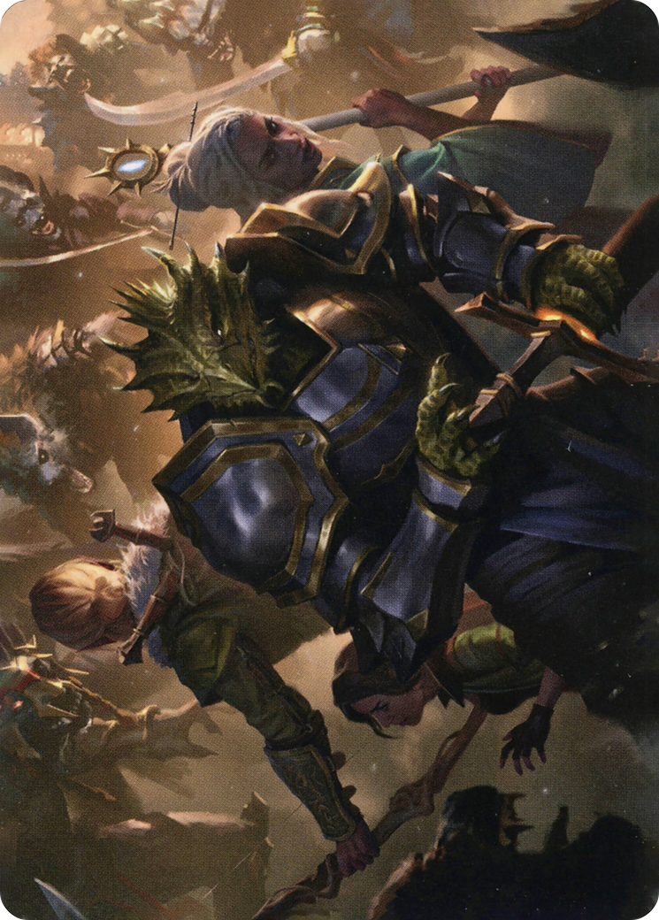 You Come to the Gnoll Camp // You Come to the Gnoll Camp (AAFR-042) - Adventures in the Forgotten Realms Art Series (Borderless) Foil