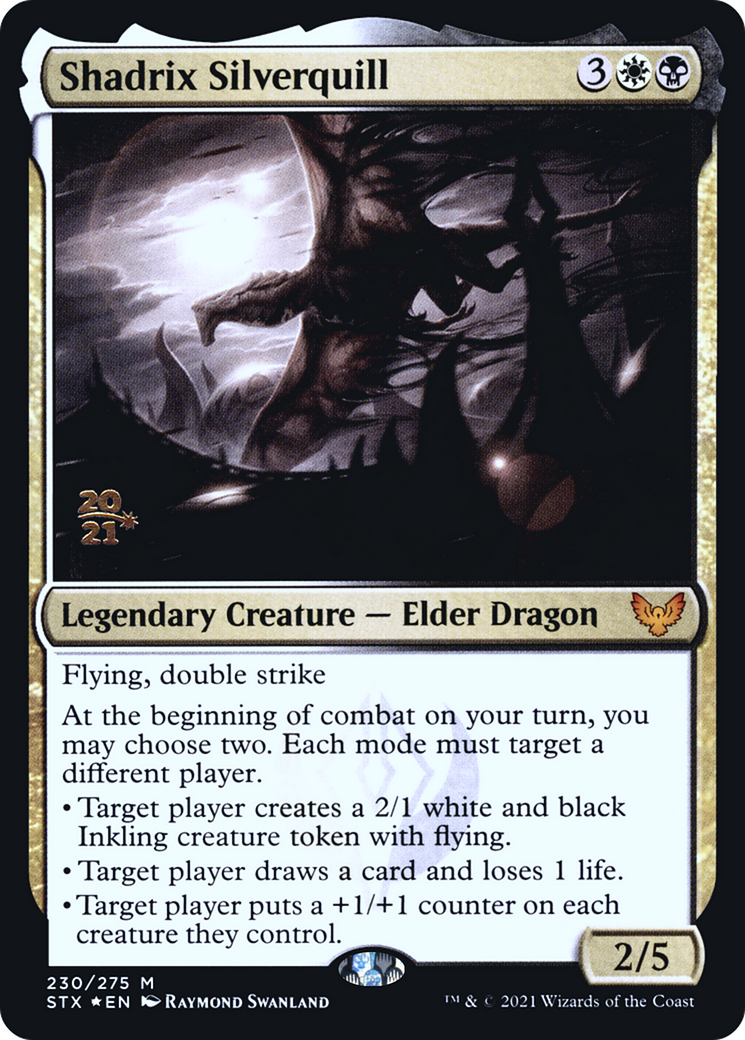 Shadrix Silverquill (PRE-230) - Strixhaven: School of Mages Promos Foil