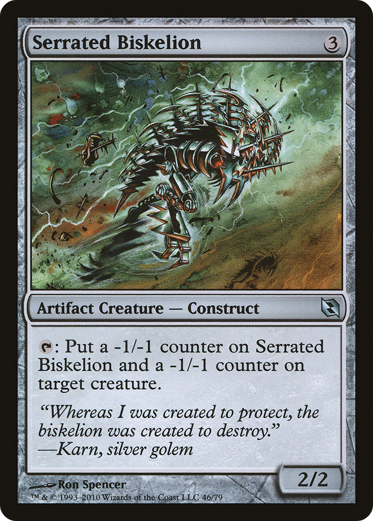 Serrated Biskelion (DDF-046) - Duel Decks: Elspeth vs. Tezzeret